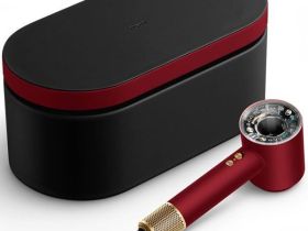 Фен Dyson Supersonic Nural HD16 (Red Velvet/Gold)