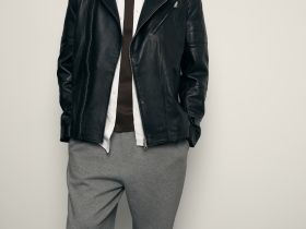 Куртка-косуха из натуральной кожи