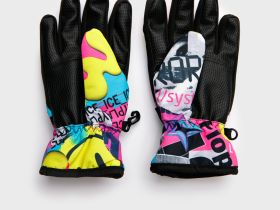 Перчатки текстильные для девочек