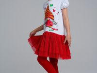 Платье трикотажное для девочек