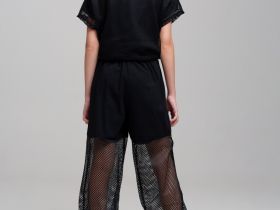 Брюки трикотажные для девочек