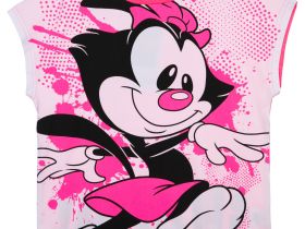 Фуфайка трикотажная для девочек (футболка)