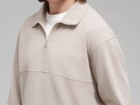 Толстовка comfort fit из хлопка пике