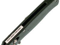 Складной нож SRM Medal 255L-MG2, сталь 140Cr, рукоять микарта, зеленый