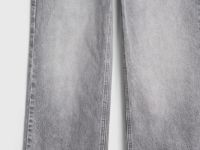 Прямые джинсы для девочек, Серый