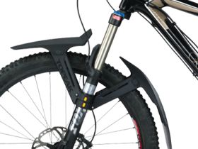 Крыло для велосипеда переднее Topeak DeFender XC1 26"-29" TC9625 (черный / серый)