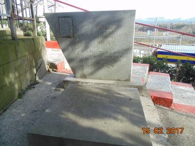 Могила И.Ф. Туманова, участника партизанского похода армии Блюхера на Южном Урале