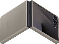 Клип-кейс Samsung Kindsuit Z Flip7 Серо-коричневый