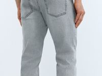 Зауженные джинсы Slim, Серый
