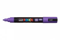 Маркер UNI "POSCA" PC-5M, 1,8-2,5 мм, наконечник пулевидный, цвет фиолетовый