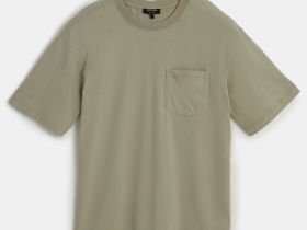 Футболка из хлопка свободного силуэта