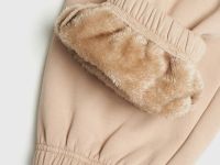 Трикотажные брюки для девочек, Бежевый