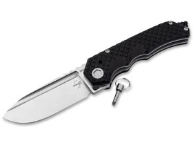 Складной нож Boker Hermod Folder, сталь D2, рукоять G10, черный