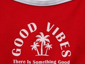 Купальный костюм для девочек, Красный