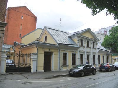 Городская усадьба Е.Н.Богданова – Е.В.Белоусовой – В.И.Сучковой, XIX в., архитекторы В.А.Шимановский, И.П.Машков