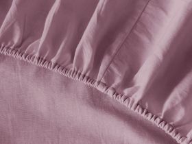 Простыня на резинке Dusty purpley