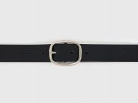 Ремень из искусственной кожи, Черный