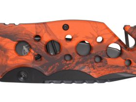 Нож складной Stinger FK-020OR, сталь 3Cr13, рукоять оранжевый алюминий