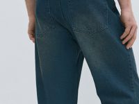 Свободные джинсы Боу, Синий