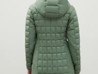 Стеганое пуховое пальто