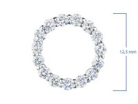 Подвеска из белого золота э4712пд07210117