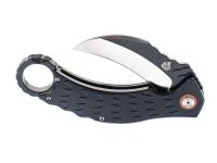 Складной нож керамбит QSP Eagle, сталь D2, рукоять черный G10