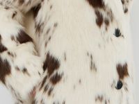 Шуба из искусственного меха, Бежевый