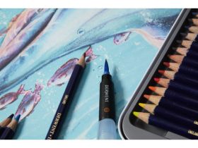 Набор карандашей чернильных Derwent "Inktense" 72 цв в метал кор