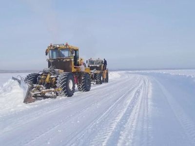 Названа примерная дата открытия автозимника на трассе «Вилюй» между Якутией и Иркутской областью 