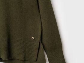 Комплект трикотажный для девочек: джемпер, брюки