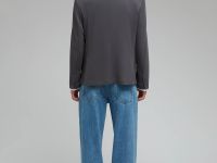 Однобортный пиджак с хлопком