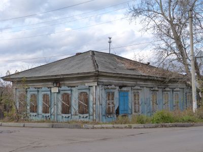 Дом, в котором в 1919–1923 гг. жил автор первого советского романа «Два мира» Зазубрин Владимир Яковлевич (Зубцов)