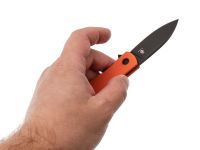 Складной нож Kizer Yorkie, сталь Nitro-V, рукоять G10, оранжевый