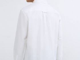 Рубашка из ткани оксфорд, Белый