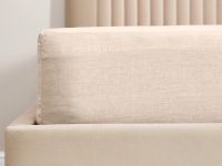 Простыня на резинке Экрю, перкаль