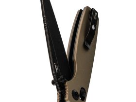 Складной нож Kizer Original 2 Tanto, сталь 14C28N, рукоять алюминий, песочный