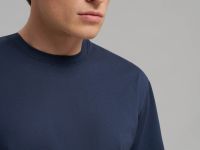 Футболка regular fit из мерсеризованного хлопка