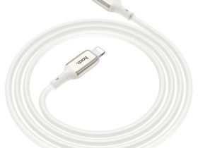 Кабель Hoco X66 Howdy (Type-C) на (Lightning) 100см силиконовый (белый)