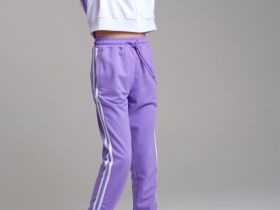 Брюки трикотажные для девочек