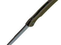 Складной нож Mr.Blade Hellcat blackwash, сталь S35VN, рукоять Olive G10