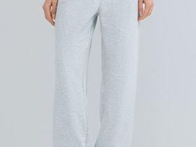 Джоггеры из мягкого трикотажа, Серый