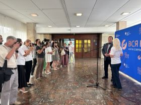 «ВСЯ РОССИЯ-2025». Открытие фотовыставки Союза журналистов  Мордовии