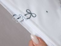 Пододеяльник Графитовый бант