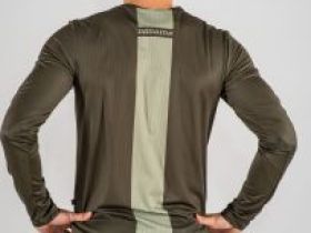 *Рубашка NONAME AIR T-SHIRT LS UX GREEN 6000225-16RB