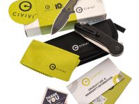 Складной нож CIVIVI Elementum, сталь D2, Black G10