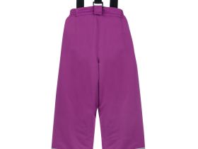 Брюки текстильные с полиуретановым покрытием для девочек