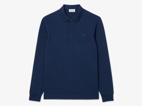 Мужское поло Lacoste с длинными рукавами