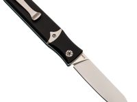 Складной автоматический нож Reptilian Шик-01, сталь VG-10, рукоять алюминий, черный