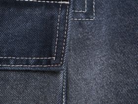 Джинсовая юбка мини для девочек, Черный