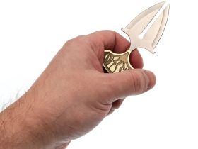 Ремень-нож Череп Keeperbelt, латунь